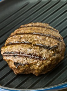 Hamburger im Raclette